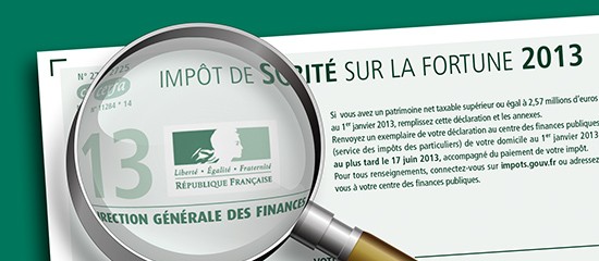 ISF : attention aux impôts mentionnés au passif de la déclaration !