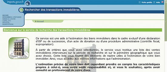 Le service d’évaluation immobilière « Patrim Usagers » entre peu à peu en service